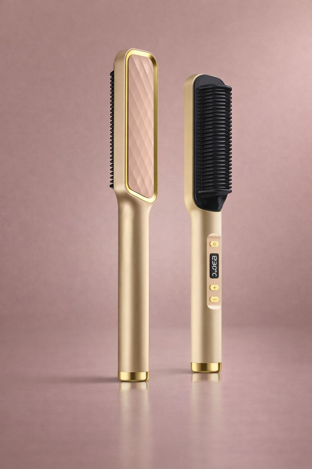 Electric Straightening Comb with Negative Ion Technology – Smooth, Silky & Frizz-Free Hair